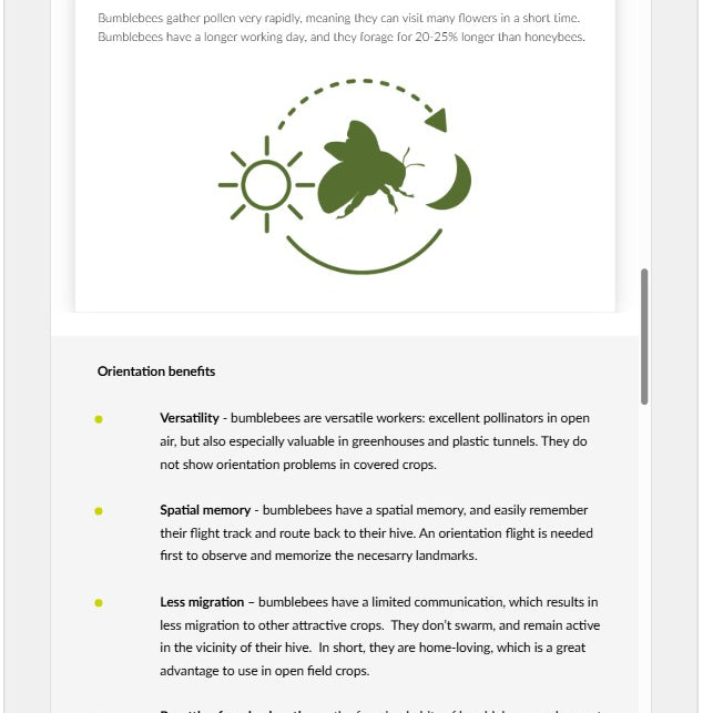 Introduction to bumblebee pollination (POLBEN0922)