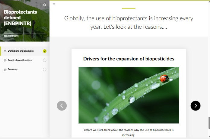 Bioprotectants defined (BPDBEN0923)