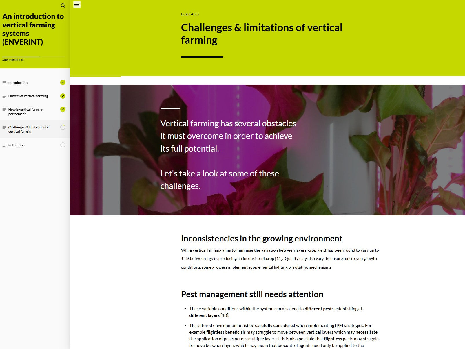 Vertical Farming (VFMBEN0923)